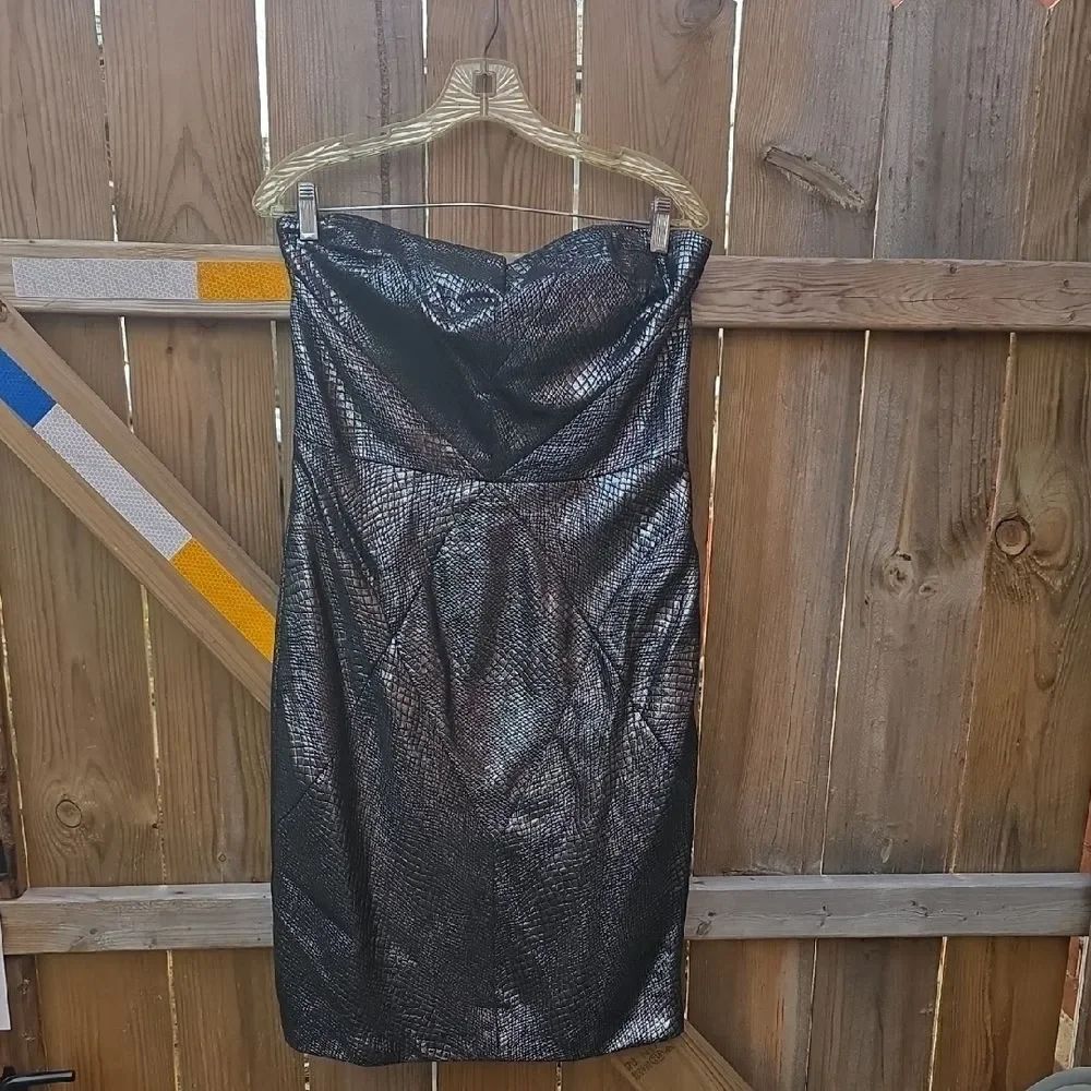 Strapless Cocktail Dress